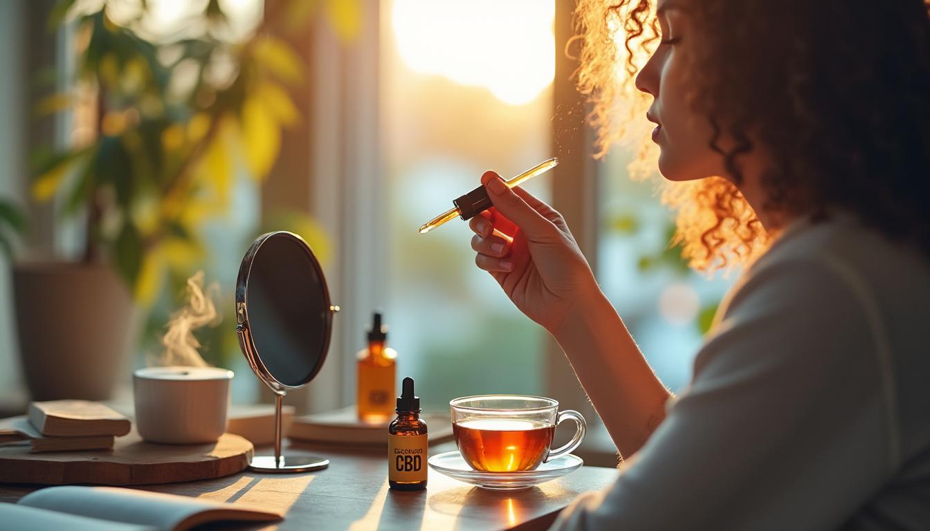 Illustration: Les différentes voies d’utilisation de l’huile de CBD