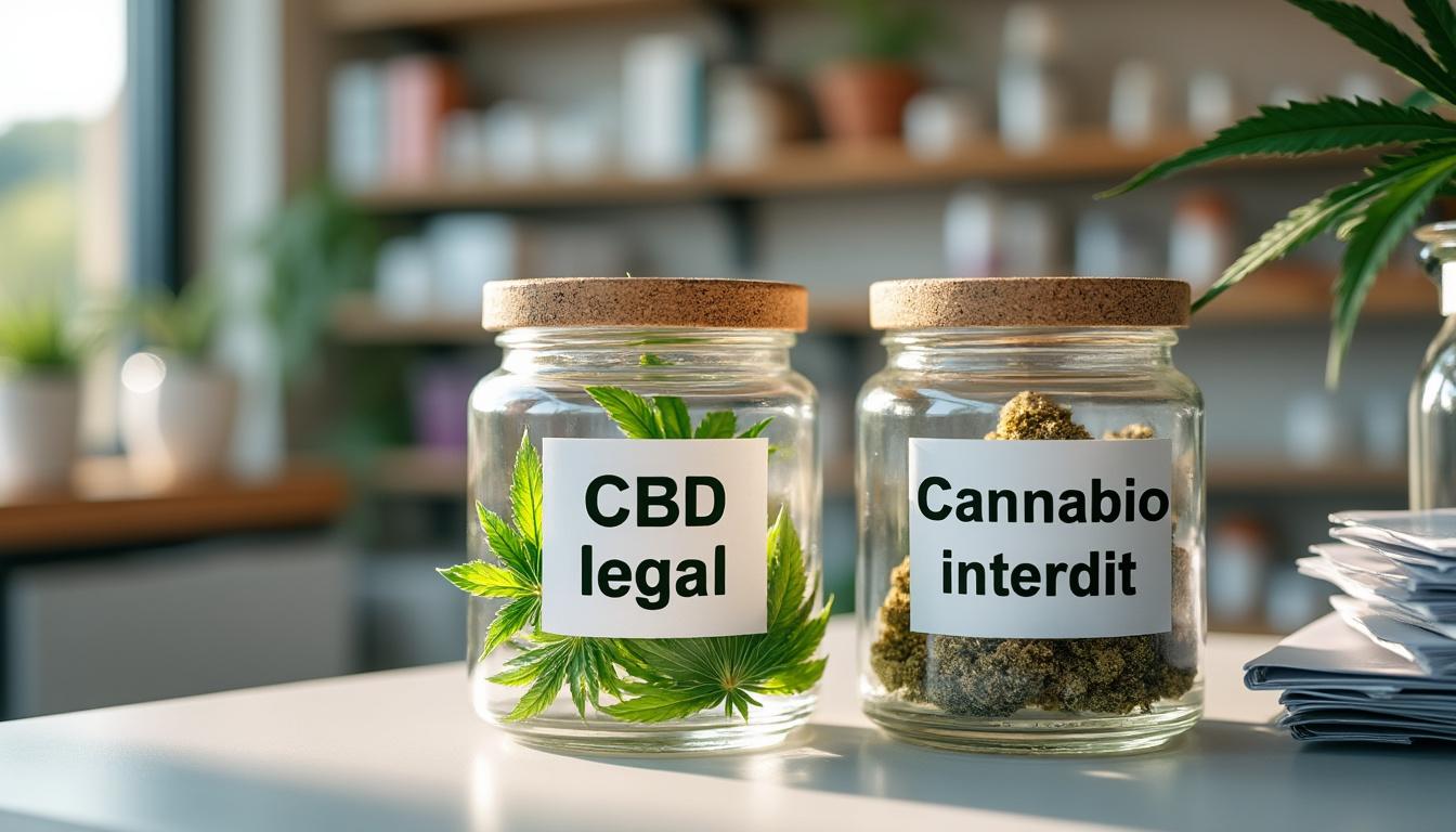 Illustration: Définition du CBD et distinction avec le cannabis dans la réglementation