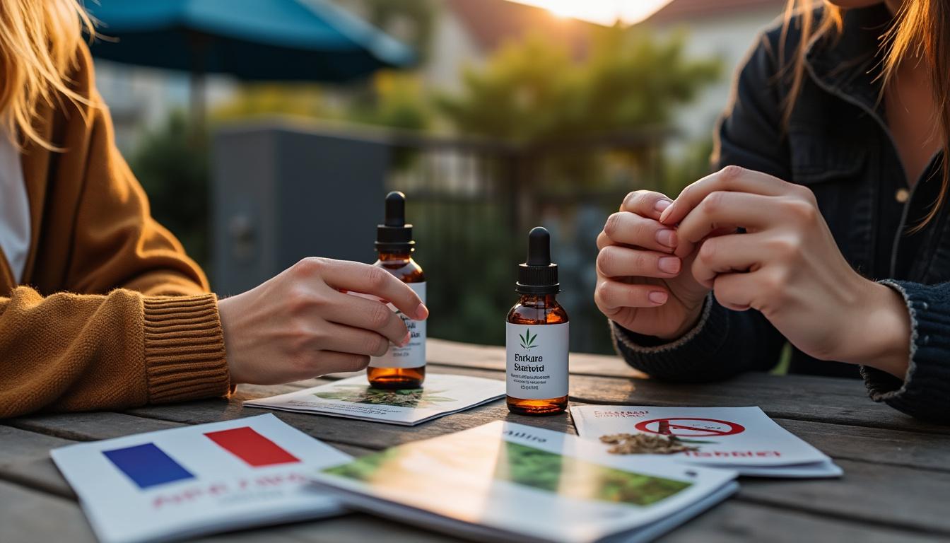 Illustration: Définition du CBD et distinction avec le cannabis en Europe et en France