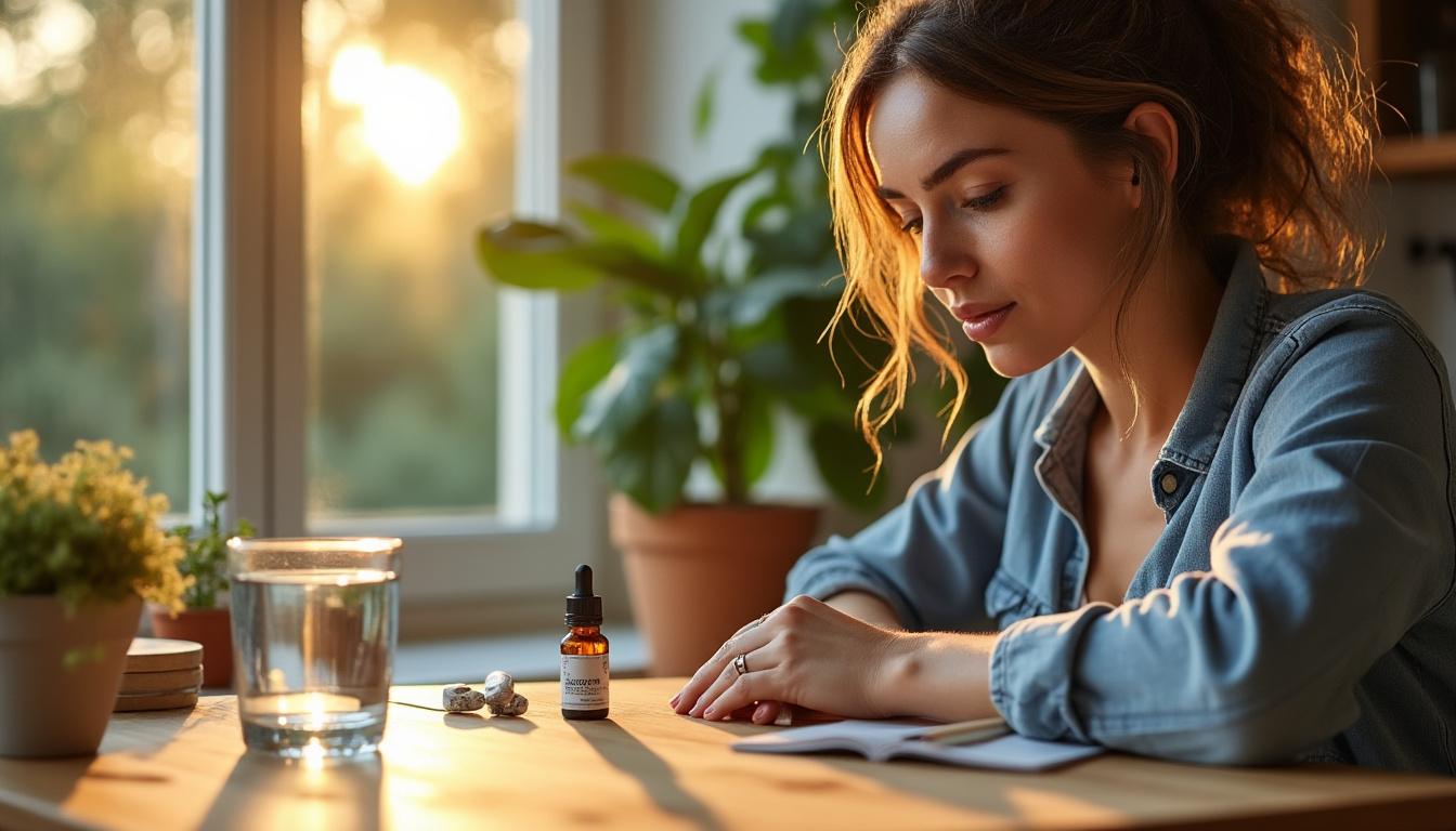 Illustration: Pourquoi utiliser de l’huile de CBD ? Bienfaits et précautions