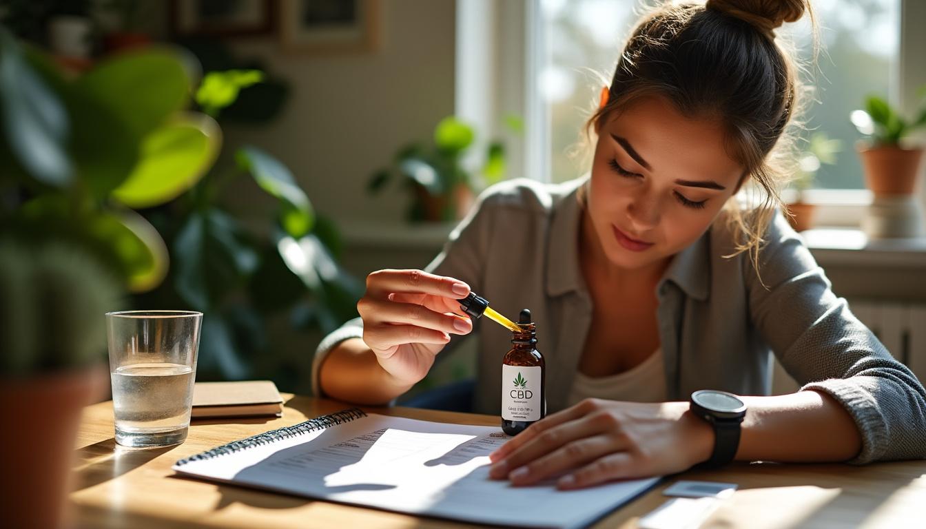 Illustration: Définition et principes de base du dosage de l’huile de CBD
