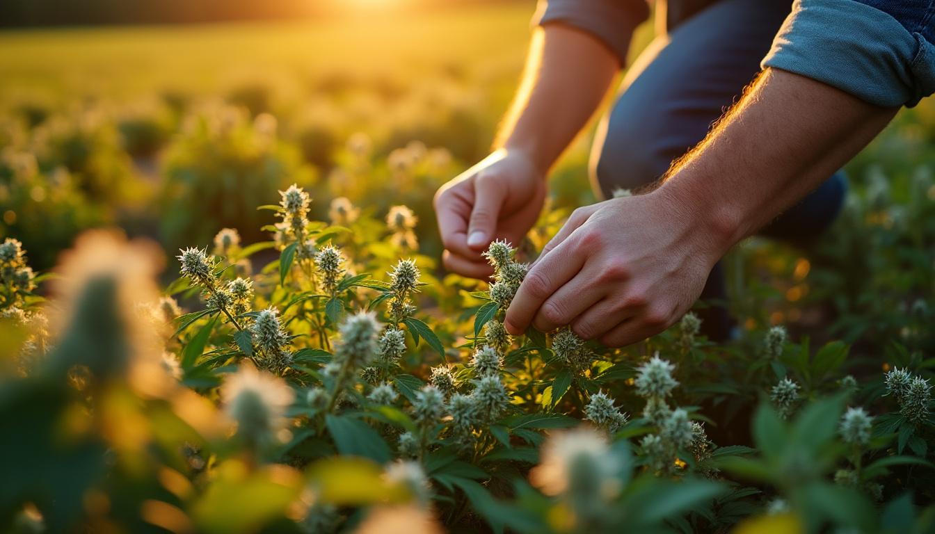 Illustration: Définition de l’huile de CBD : de la plante à l’extraction