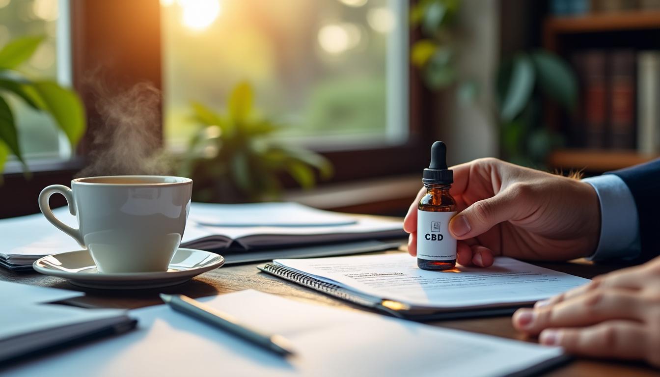Illustration: Définition et cadre légal du CBD : comprendre la législation de la consommation de CBD