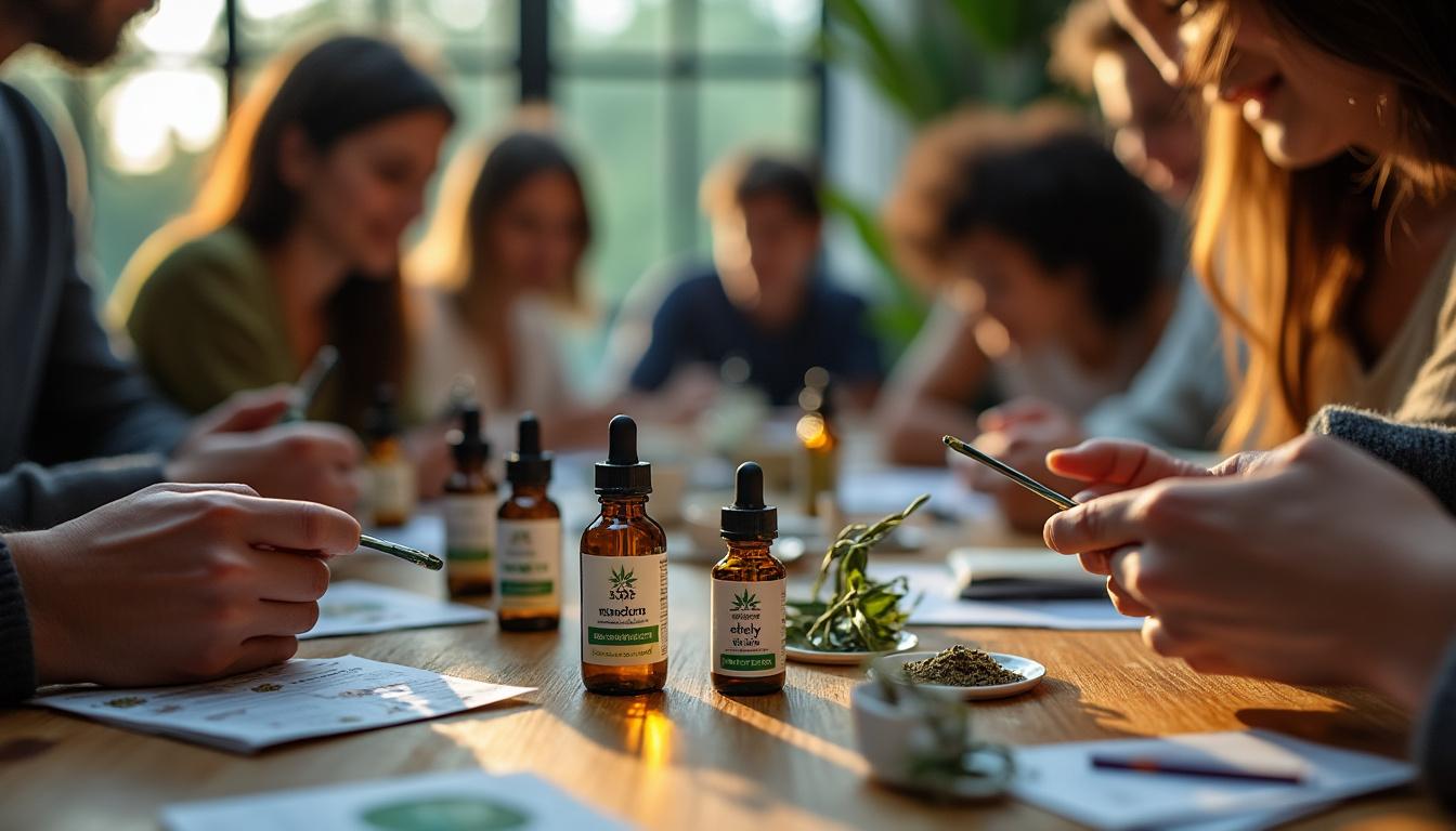Illustration: Définition du CBD et distinction avec le cannabis, le THC et autres substances
