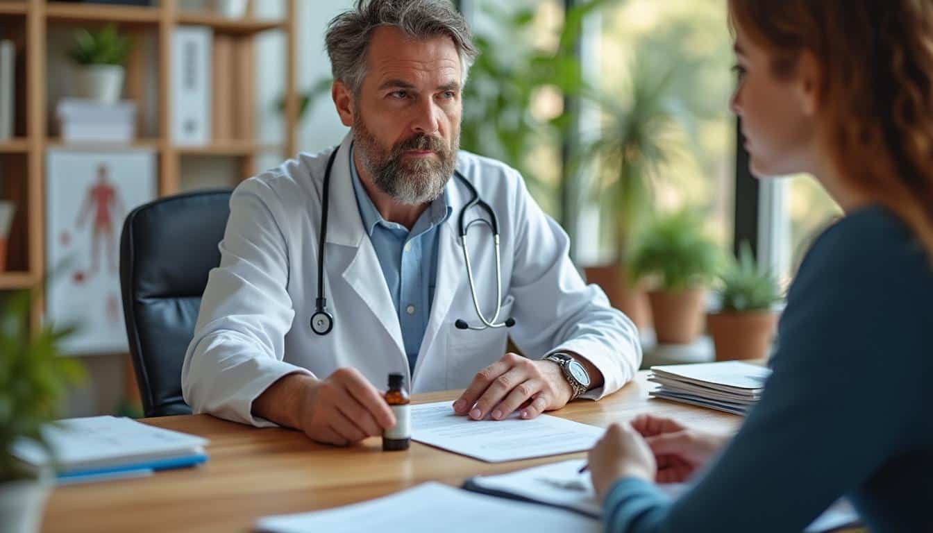 Illustration: L’avis médical sur l’huile de CBD : que disent les professionnels de santé ?