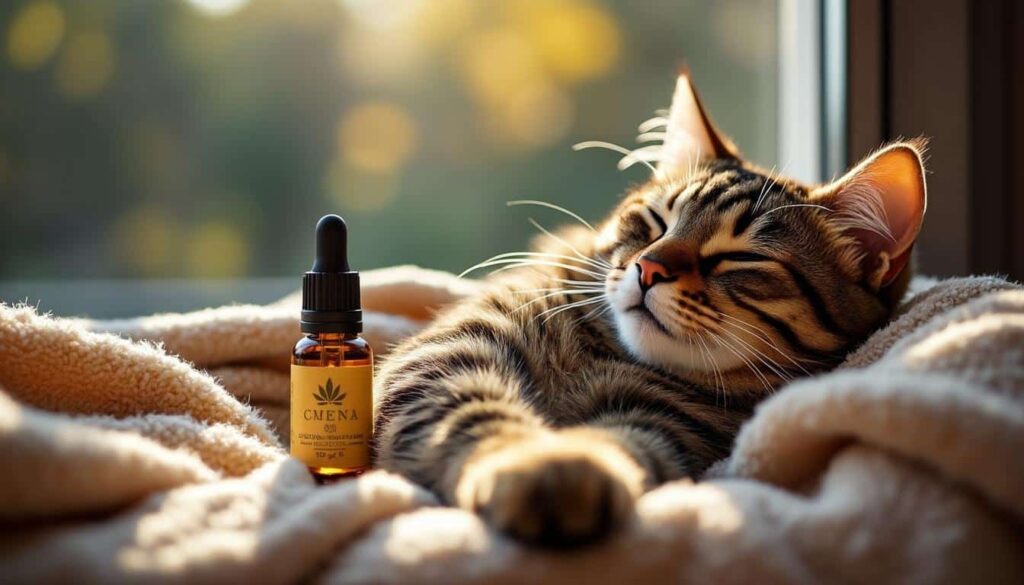 Huile de CBD pour chat : bienfaits, dosage et conseils d’experts
