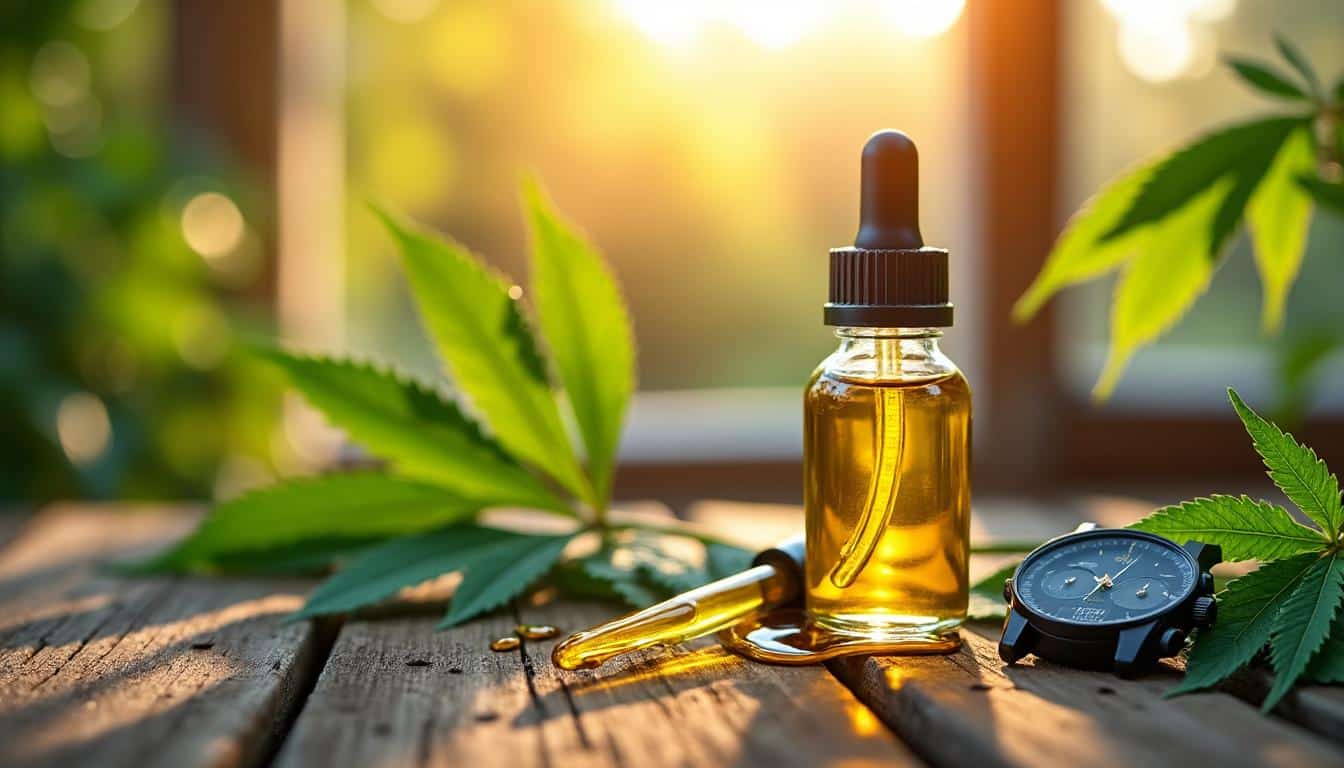 Illustration: Définition de l’huile de CBD à effet immédiat : comprendre la composition et la notion d’immédiateté