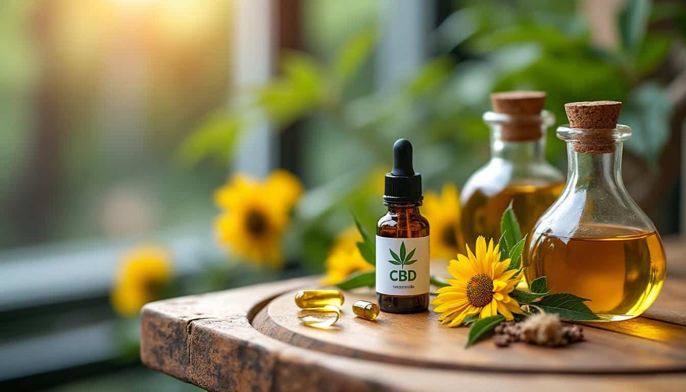 Illustration: Définition de l’huile de CBD et distinction avec d’autres formes