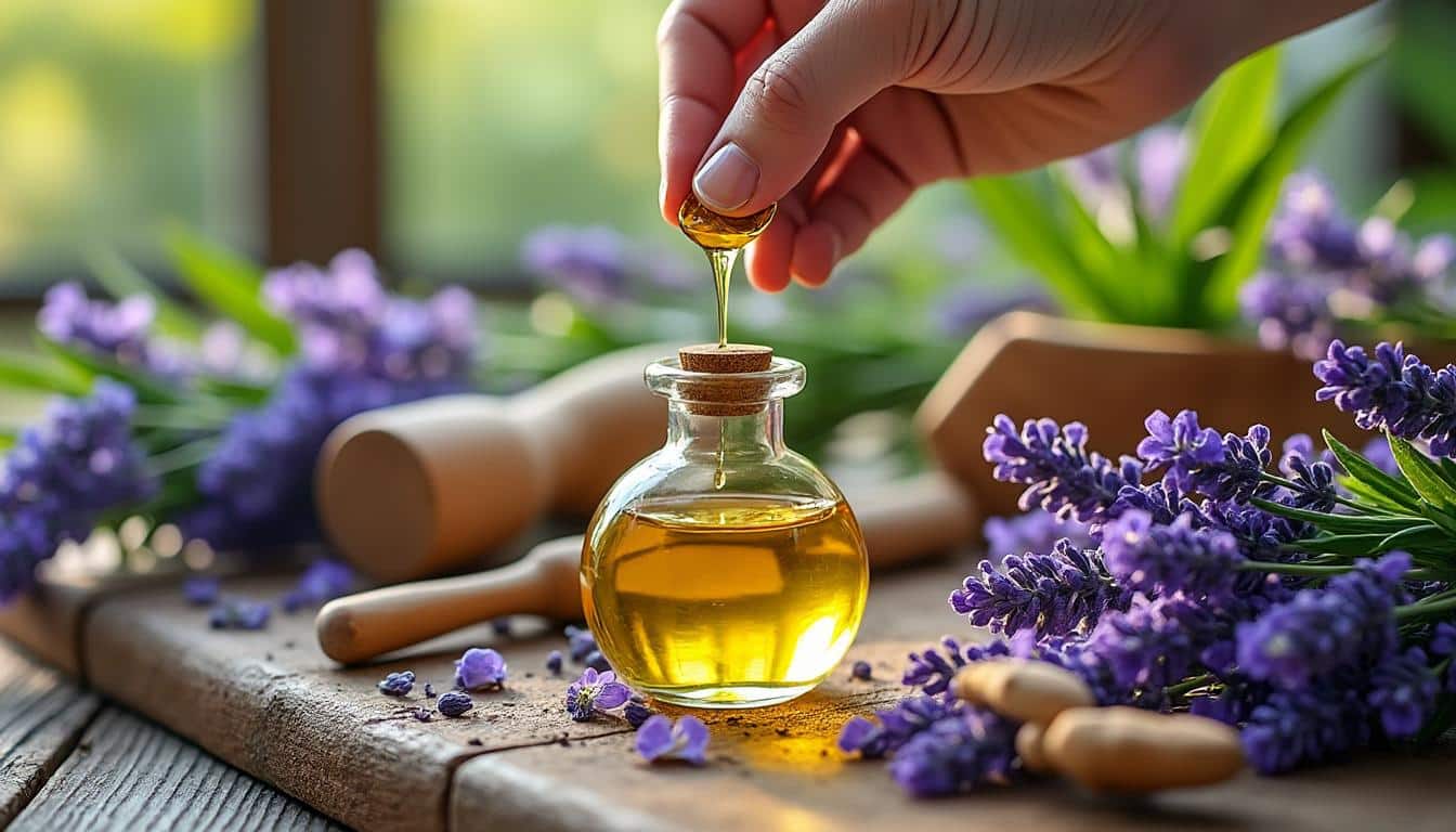 Illustration: Découvrez les secrets de l'huile de lavande : définitions, différences et origines