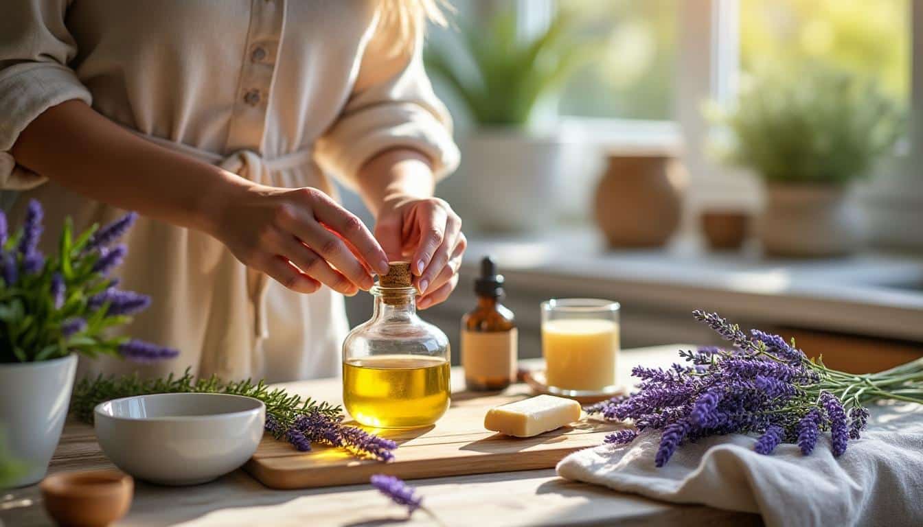 Illustration: Les bienfaits et utilisations incontournables de l'huile de lavande dans votre quotidien