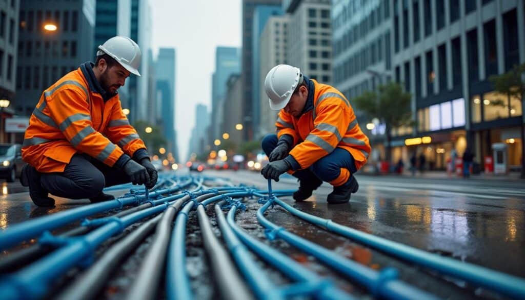 Infrastructure du CBD pour l’installation de la fibre optique : clés et enjeux